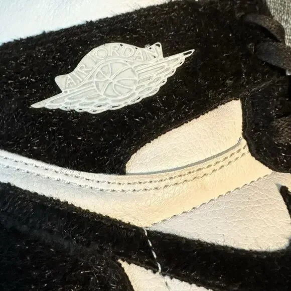 Nike Air Jordan 1 Retro High OG Black White Pony Hair CD0461 007 Sneakers Size 8 - Picture 14 of 15